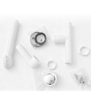 <span class=keywords><strong>Kit</strong></span> de vidange de <span class=keywords><strong>baignoire</strong></span> escamotable en plastique <span class=keywords><strong>noir</strong></span> à commande manuelle moderne avec installation facile pour salle de bain - Product Image 5