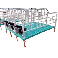 Équipement d'élevage : Barre de positionnement robuste pour gestation, Enclos de gestation galvanisé, Clôture de cage à porcs, Enclos d'engraissement
