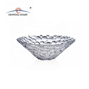 Cuenco de Cristal Checo <span class=keywords><strong>Krosno</strong></span> Bohemia con Base para Mesa en Bodas y Fiestas - Product Image 6