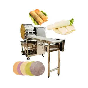 Rouleau de printemps congelé de remplissage automatique/Samosa/Lumpia Machine à pâtisserie injera faisant la machine