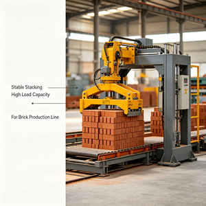 Robot Automático para Apilar Ladrillos, Máquina Paletizadora de Bloques, Apilador de Arcilla para Línea de Producción - Product Image 4