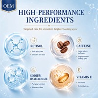 Stick Crème Contour des Yeux OEM Personnalisé à la Caféine et au Rétinol – Lifting, Anti-rides, Éclaircissant, Soin Professionnel pour Zones Sensibles