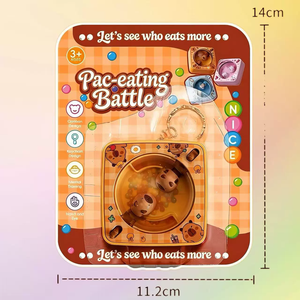 Jouets <span class=keywords><strong>Pac</strong></span>-<span class=keywords><strong>Man</strong></span>, jeux de table, porte-clés de dessins animés, anti-stress, jouets originaux décontractés et éducatifs pour enfants - Product Image 4