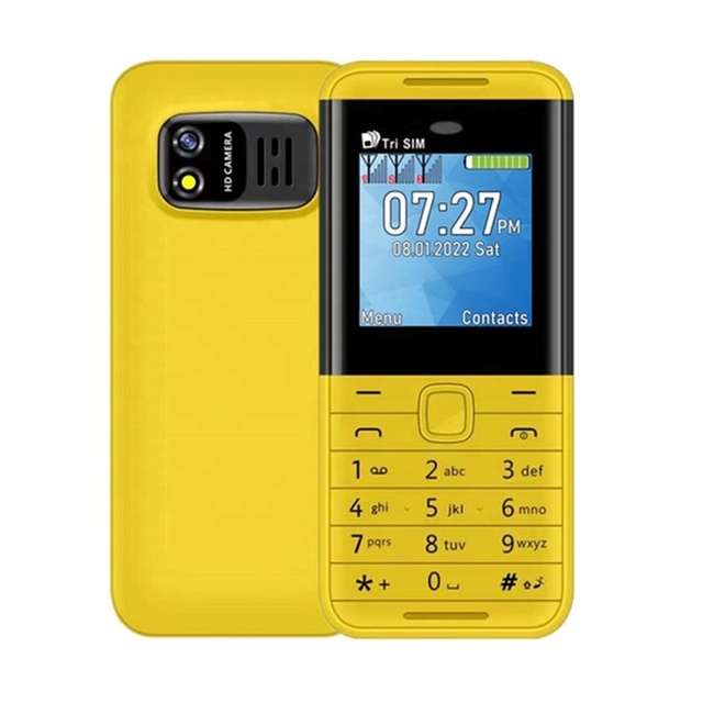 3 Sim Cards BM5310 Feature Mobile Phone for Senior New Arrival Triple Sim Cards Standby Function Ultra Slim Pocket Phone