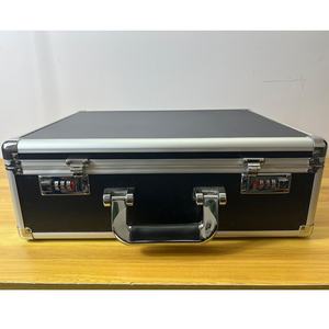 Oficial No. 22 Negro Documento Contraseña <span class=keywords><strong>Caja</strong></span> Satchel Modelo de avión Fotografía y transporte Seguro Personalizado ODM Soporte - Product Image 2