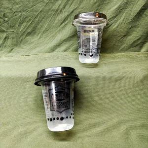 86 मिमी-270 मिलीलीटर पीपी पारदर्शी दही जेली जाम आइसक्रीम रस कप व्यक्तिगत लोगो कवर/चम्मच के साथ अनुकूलित किया जा सकता है - Product Image 5