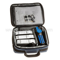 Étui de transport rembourré sur mesure pour détecteur de gaz, sac OEM zippé pour moniteur de qualité de l'air, fabrication en usine