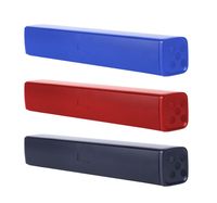 Hadiah Promosi Bisnis Kustom Speaker Bluetooth Soundbar 5W*2 Baterai 1800mAh Desain Modern Plastik+Logam Ukiran Logam