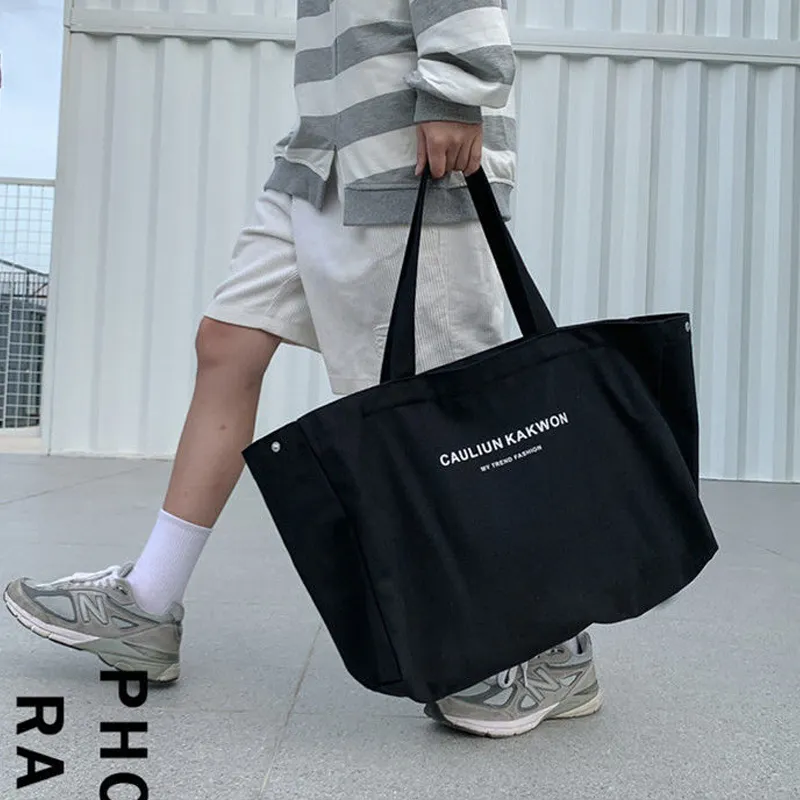 حقيبة تسوق نسائية مصنوعة من قماش الكتان مطبوعة بعلامة تجارية مخصصة قابلة لإعادة الاستخدام بمقبض أسود صديقة للبيئة مخصصة ترويجية للنساء تُباع بالجملة