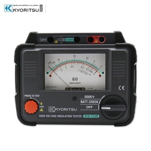 เครื่องทดสอบฉนวนไฟฟ้าแรงสูงแบบเข็มชี้ Kyoritsu 3122B 500V เมกะโอห์มมิเตอร์ - Product Image 2