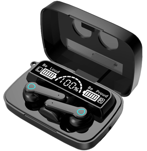 Auriculares M19 con Banco de Energía, Auriculares Inalámbricos para Juegos, Auriculares con Cancelación de Ruido, Auriculares Intrauditivos - Product Image 1