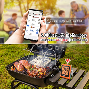 <span class=keywords><strong>Para</strong></span> ThermoPro TP920 150m Termómetro de carne digital recargable <span class=keywords><strong>para</strong></span> cocinar Material inalámbrico y plástico - Product Image 2
