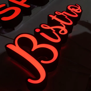Ngoài trời Acrylic Thư 3D dấu hiệu LED ánh sáng thư tùy chỉnh dấu hiệu kinh doanh 3D logo biển bảng tùy chỉnh dấu hiệu LED cho doanh nghiệp trong nhà - Product Image 4