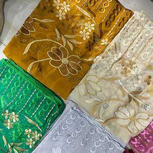 Sciarpa Hijab in pizzo floreale in Chiffon a 12 colori con scialle etnico colorato per abbigliamento da bambina lunga stagione estiva - Product Image 4