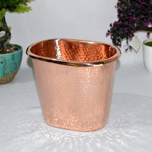 Cubo de Hielo de Aluminio Fundido de Doble Pared para Bar y Botellas de Vino, Cubo de Hielo Metálico para Champán con Asa de Anillo y Base - Product Image 1