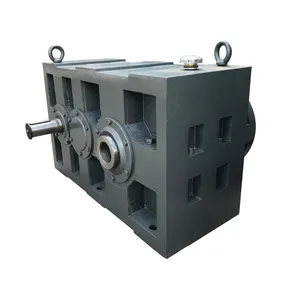 Caja de cambios reductora de velocidad serie ZLYJ de acero o hierro fundido de venta de fábrica para extrusora de un solo tornillo