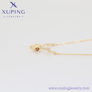 Collana-01778 xuping dolphin collana gioielli collana con ciondolo moda placcato oro 14k - Product Image 5