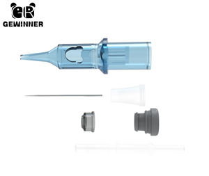 20個使い捨て永久タトゥーニードルカートリッジプロのタトゥーアーティスト向けボディアート & 眉毛使用 - Product Image 3