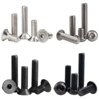 Sekrup Kayu & Drywall Kepala Datar Torx Hexagon Self Drilling Baja Karbon/Baja Tahan Karat Khusus