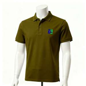 Polo da <span class=keywords><strong>Uomo</strong></span> Personalizzate con Logo Aziendale, 100% Cotone 220 GSM, <span class=keywords><strong>Colletto</strong></span> a Costine, Manica Corta, per Eventi - Product Image 2