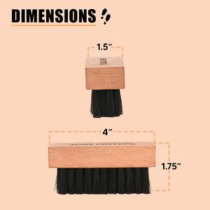 Handmade Nylon <b>Shoe</b> Cleaning Brush for Sneakers Leather Canvas Sports <b>Shoes</b> Durable Wooden Handle Soft Bristles for Cleaning - Product Image 2