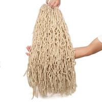 Échantillon Gratuit - Extensions de Cheveux Synthétiques Nu Goddess Locs Colorées de 24 Pouces, Douces et Similaires aux Dreadlocks