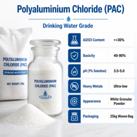Coagulant au chlorure de polyaluminium pour la prétraitement de l'eau pharmaceutique