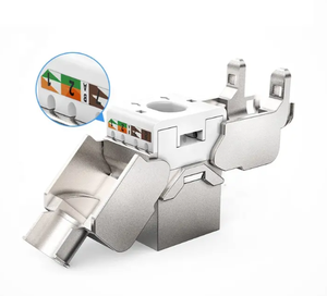 1 Port CAT8 CAT7 <span class=keywords><strong>RJ45</strong></span> 86 Type Panneau Mural <span class=keywords><strong>CAT</strong></span>.<span class=keywords><strong>7</strong></span> LAN Faceplate Ethernet Cable Socket Net Plug Shield Socket (CAT7) - Product Image 5