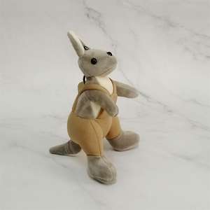 พวงกุญแจยัดนุ่นรูปจิงโจ้18ซม. สำหรับตุ๊กตาสัตว์ยัดนุ่นน่ารักขนาดเล็กจี้เครื่องรางสำหรับเด็กผู้หญิง - Product Image 4