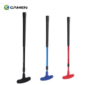 Factory OEM Custom Logo Adjustable Rubber Golf Club Double Sides Indoor Left Right Side Adult And Kids Hand Mini Golf Putter