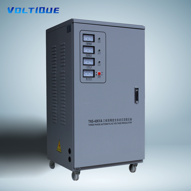 OEM/ODM Custom Automatic 40kva Three Phase Voltage Stabilizer/Regulator Factory Price 380v for AC Current