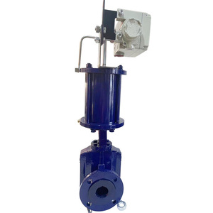 Válvula de Abrazadera Neumática de Acero al Carbono DN80 Tipo Regulador para Aplicaciones Generales - Product Image 1