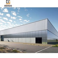 Edificio Metálico Prefabricado de Componentes Estándar, Taller de Acero, Almacén, que Simplifica la Instalación en Sitio y el Mantenimiento Posterior