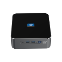 Mini PC de jeu Intel Core i9 13900H, 2 emplacements DDR5, prise en charge maximale de 64 Go, SSD M.2 NVMe jusqu'à 2 To, DP1.4 + HD2.1 + Type-C 4K 60Hz