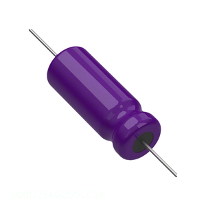Condensateur Axial TH en Aluminium 25 µF 500D256G050CC2A, à Passage Traversant, 25 µF 50V, du Fabricant - Product Image 1