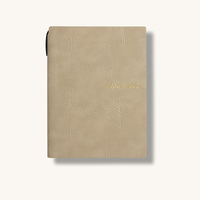 Cuaderno de Tapa Dura de PU OEM con Encuadernación Cosida, Logotipo de Marca Personalizado y Páginas Interiores a Medida