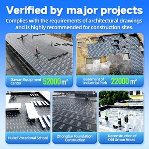 Sous-couche de toiture <span class=keywords><strong>synthétique</strong></span> Enveloppe de maison Polyuréthane Étanche PA <span class=keywords><strong>Membrane</strong></span> d'<span class=keywords><strong>étanchéité</strong></span> haute résistance pour béton - Product Image 6