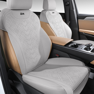 Housses de siège auto <span class=keywords><strong>sur</strong></span> mesure en synthétique haut de gamme, protection intégrale 360° compatible airbag pour BYD - Product Image 3