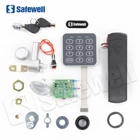 Caja Fuerte Electrónica Digital de Acero Aleado Sólido Safewell para Oficina, Hotel y Hogar, Caja de Seguridad Pequeña con Teclado
