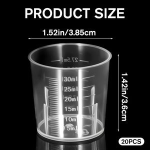 ถ้วยตวงพลาสติกขนาด 30 มล. - Product Image 2