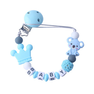 Cuentas de Koala de silicona sin BPA, productos populares de Amazon para la dentición del bebé, <span class=keywords><strong>mordedor</strong></span> de silicona - Product Image 1