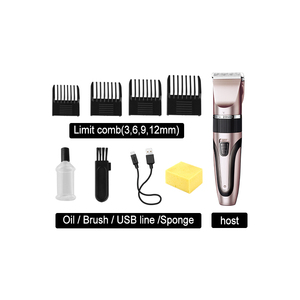 <span class=keywords><strong>Tondeuse</strong></span> à <span class=keywords><strong>poils</strong></span> pour animaux de compagnie Kemei Km-1053, rechargeable par USB, 1200 mAh, lame en acier au carbone, longueur de coupe réglable, <span class=keywords><strong>tondeuse</strong></span> pour animaux de compagnie, fabrication d'usine - Product Image 5