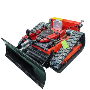 Factory High Quality CE EPA Radio Control Robot Weed Grass Cutting Zero Turn Robotic Rc Lawn Mower Brush Cutter Machine