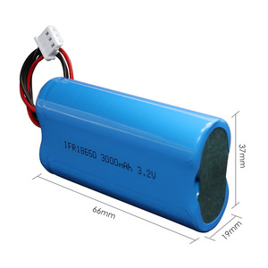 Bộ pin Lithium Iron Phosphate 18650 3.2V 1 Series 2 song song 3.2V 3000mAh có bảng bảo vệ và phích cắm - Product Image 3