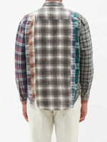 Chemise en flanelle pour homme, style streetwear, tissu multi-écossais personnalisé OEM