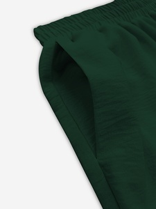 Conjunto de Dos Piezas para Mujer, Top Holgado de Cuello Redondo y Manga Media, Pantalones Rectos, Cómodo, Casual y Moderno para Uso Diario en Verano - Product Image 4