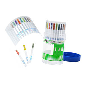 Kit per <span class=keywords><strong>Test</strong></span> Antidroga Multi-Droga a 12 Pannelli Certificato CE, Kit per <span class=keywords><strong>Test</strong></span> delle Urine, Kit per Rilevamento di Droghe - Product Image 3