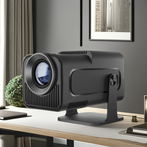 Hy320 mới đến Thông Minh Máy chiếu di động 1080P 300 Ansi <span class=keywords><strong>Lumens</strong></span> băng tần kép wifi6 Android 11 Hệ điều hành <span class=keywords><strong>Mini</strong></span> 4K <span class=keywords><strong>LED</strong></span> LCD - Product Image 2