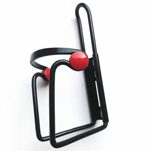 Porte-bidon de vélo en aluminium avec roulements à billes rouges, support durable pour accessoires de cyclisme VTT - Product Image 1