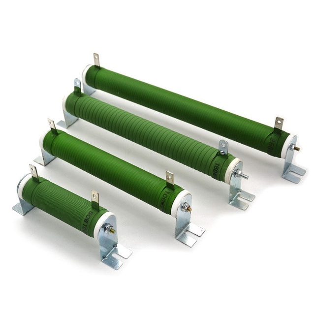 RX20 Painted Aging Ceramic Wirewound Resistor with Fast Cooling 25W 30W 50W 75W 100W 150W 200W 250W 1 Year Warranty China